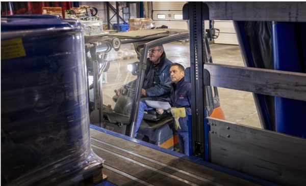 Pallet transport Duitsland