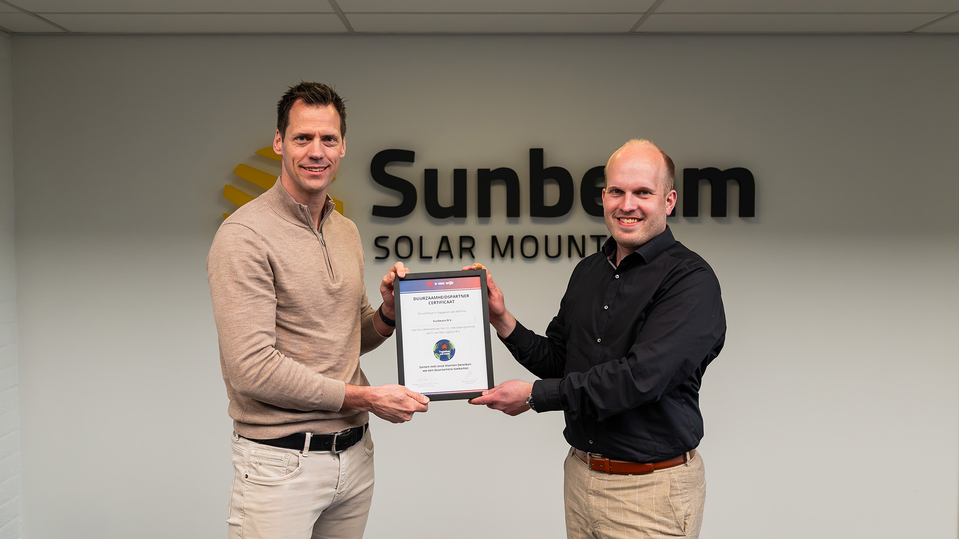 Sunbeam and E. van Wijk Join Forces for a Sustainable Future