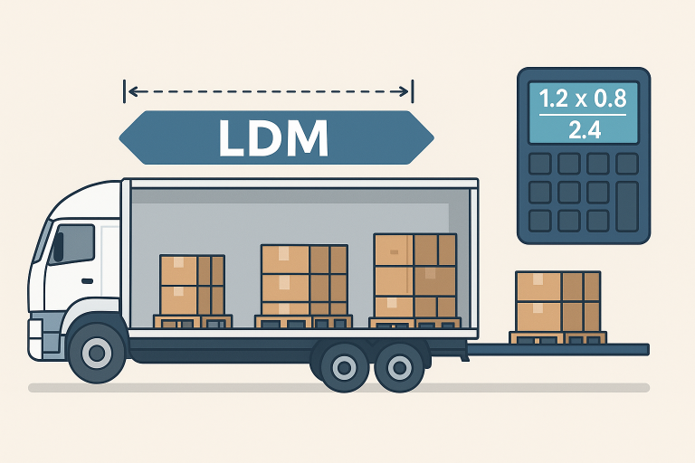 Laadmeter LDM met calculator